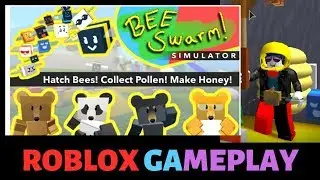 Roblox: Game -  Bee swarm simulator lets PLAY!