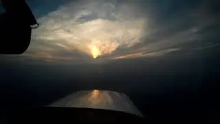 [ATC] Sunset Flight to Schw&auml;bisch Hall (EDTY) and back to Stuttgart (EDDS) [C152]