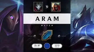 ARAM Match: Super Jhin vs Super Zed - EUW server Patch 25.07