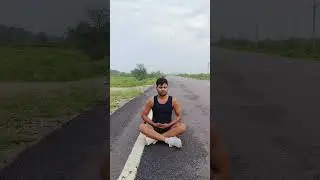 Morning Meditation #morningroutine #exercise #running #meditation #short शुभ प्रभात