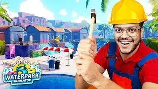 AUTOMATIC TICKET SYSTEM! 🛠️ | Waterpark Simulator #5
