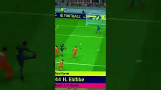 Incredible goal 🔥🔥🔥 #shorts #strike #ytshort #pesmobile #onlinefootball
