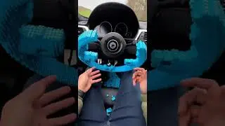 Light Blue BMW LEGO Steering Wheel &ndash; Super Build In Action #LEGO #BMW #SteeringWheel