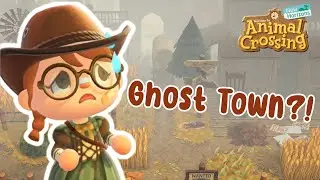 Western GHOST TOWN Entrance | Speed Build | ACNH