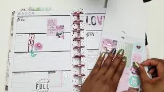 I Snatched Your Planner Layout -  Kimberly Lauren - Tribute To The Happy Planner Squad