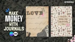 How to Make cute JOURNAL covers and SELL them ? step-by-step guide.