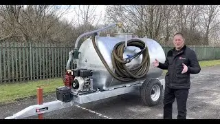 3000 Litre Site Tow Vacuum Tanker