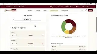 Budget Calculator Tool - BookmyFestive