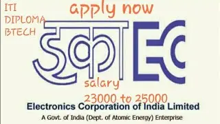 #6 ECIL Technical job for iti diploma btech 2019