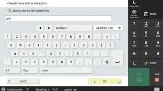 How to Add an Email Address from the Scan and Send Screen on Your Canon Machine
