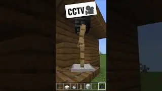 Cara Membuat CCTV Kamera Di Minecraft #shorts