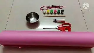 Chart paper bag making /  Easy Paper bag making ideas