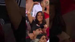 Sol P&eacute;rez y su aliento a River en la #CopaArgentinaEnTyCSports.