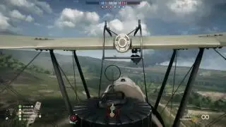 Battlefield 1- Flying Support with damage.