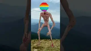 #shorts Popit Head monsters in real life