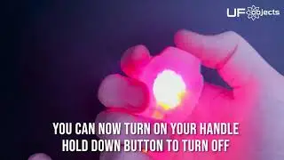 LED OVOGrip Orbit Handle Set Up - Ultimate Flow Objects