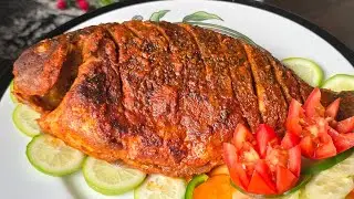রেস্টুরেন্ট স্টাইল বারবিকিউ Fish চুলাতেই বানিয়ে নিলাম⁉️bbqfish/fish kabab/Restaurant style BBQ fish