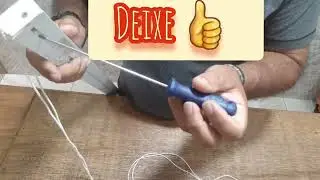 Como trocar o carrinho do trilho da Persiana Vertical?