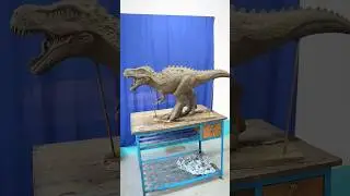 Dinosaur making with clay