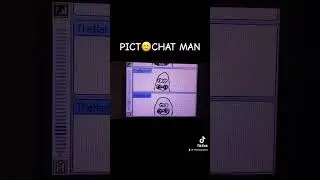 PICTOCHAT MAN! #weird #funny #animationmemes #memes #memeanimation #animation #nintendo