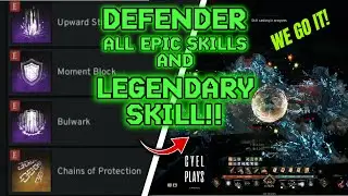 ODIN: Valhalla Rising. OUR FIRST LEGENDARY SKILL + ALL 3 EPIC SKILLS SHOWCASE AND REVIEW! (DEFENDER)