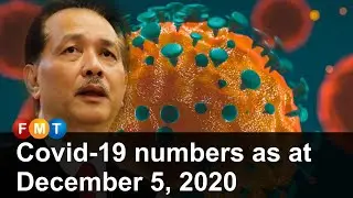 Covid-19 numbers as at December 5, 2020