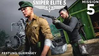 Sniper Elite 5 | Mission 5 Festung Guernsey | (PS5 4K 60FPS )