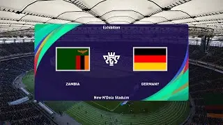 Zambia vs Germany (31/07/2024) Olympic Games PES 2021