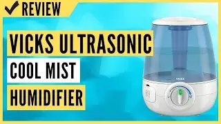 Vicks Filter-Free Ultrasonic Cool Mist Humidifier, Medium Room, 1.2 Gallon Tank-Humidifier Review