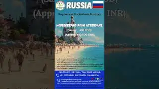 Russia | Jobs #hospitality #vacancy #hotelmanagement #hoteljobs #chefjobs #gulfjobs #russia #shorts