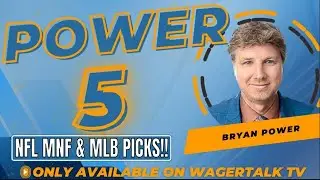 5 FREE Plays! | Monday Night Football Predictions | MLB Picks Today | Power 5 for 9/8/25