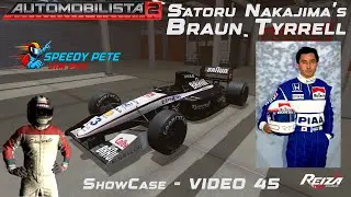 AMS2 | Satoru Nakajima's 1991 Braun Tyrrell F1 Car | Video 45 | Formula Classic Gen 4 Model 3 | 4k