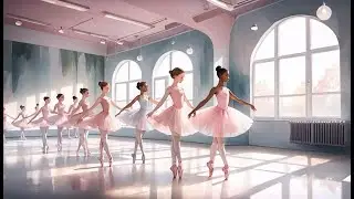 [POV] You're in ballet class-- Classical Ballet Music  ||Spellbound Ambience
