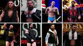 WWE 2K20 - Dunne, Bate, Seven, Lorcan, Gallagher, Ohno, Andrews & Dar (Entrances)