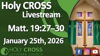 The Conversion of St. Paul | Matt. 19:27-30 | January 25th, 2026 | 8:00 a.m.