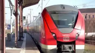 S-Bahn: DB Class 1440 #1440813/#1440323 leaving M&ouml;nchengladbach