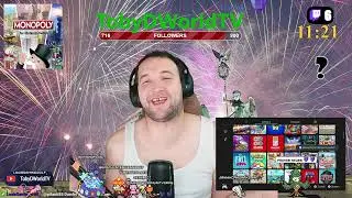 Heute mit Monopoly f&uuml;r Nintendo Switch. macht mit & habt viel Spa&szlig; beim Zuschauen.