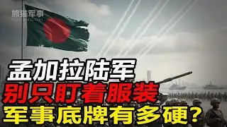 南亚“小中国”？解剖孟加拉国“几乎全中械”的钢铁军团！#熊猫军事