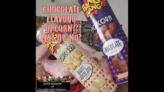 BANG BANG CHOCOLATE FLAVOUR POPCORN.. #BANGBANG #POPCORN #AIRPOPPED #SNACK #REVIEW.