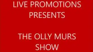 LIVE PROMOTIONS MARK as OLLY MURS