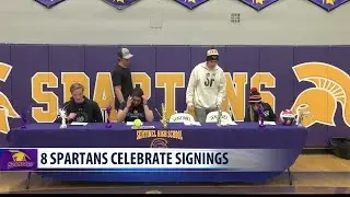 Ten Sentinel Spartans put pen to paper on National Signing Day