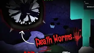 So I Dug a Hole in my Backyard and FOUND THIS WORM + Ending | Dig the Backyard Roblox Horror