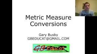 GG95  Metric Measure Conversions 1
