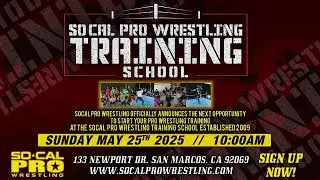 SoCal Pro Wrestling's San Diego Wrestling Training School Beginner Class