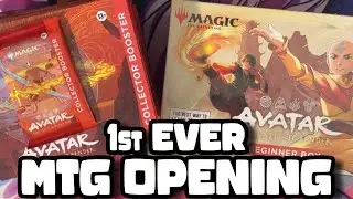 Avatar Collector Boosters & Beginner Box Opening w My Wife!