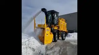 Modern Technology Snow Removing