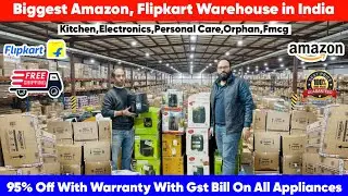 Biggest Amazon Flipkart Warehouse | 98% Off On Electronics, Kitchen,Fmcg,Orphan | Surplus Dekho