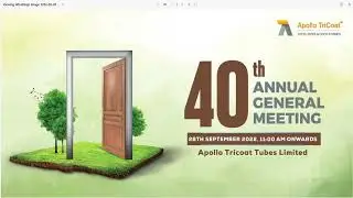 Apollo Tricoat - 40th AGM Call Recording