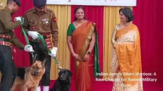 #IndianArmy&rsquo;s Silent #Warriors: A New Chapter for #Retired #MilitaryDogs