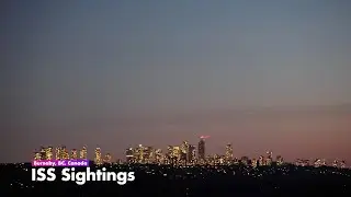 ISS Sightings in Great Vancouver